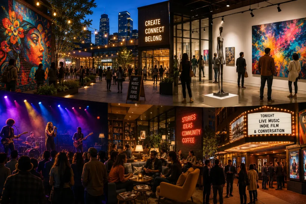 Culture Now: Art, Entertainment and the Spaces We Gather